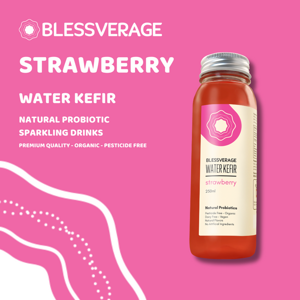 Strawberry Water Kefir